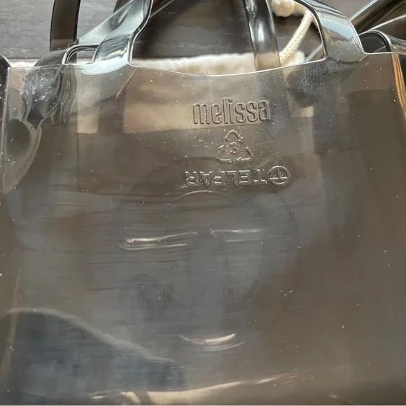🆕Melissa X Telfar Small Jelly Shopper black handbag - Picture 5 of 8
